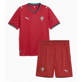 Portugal Hemmakläder Barn VM 2026 Kortärmad (+ Korta byxor)